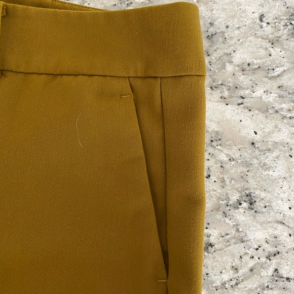 EUC Ann Taylor Factory Petite brownish gold slacks, size 12 Petite - Picture 2 of 5